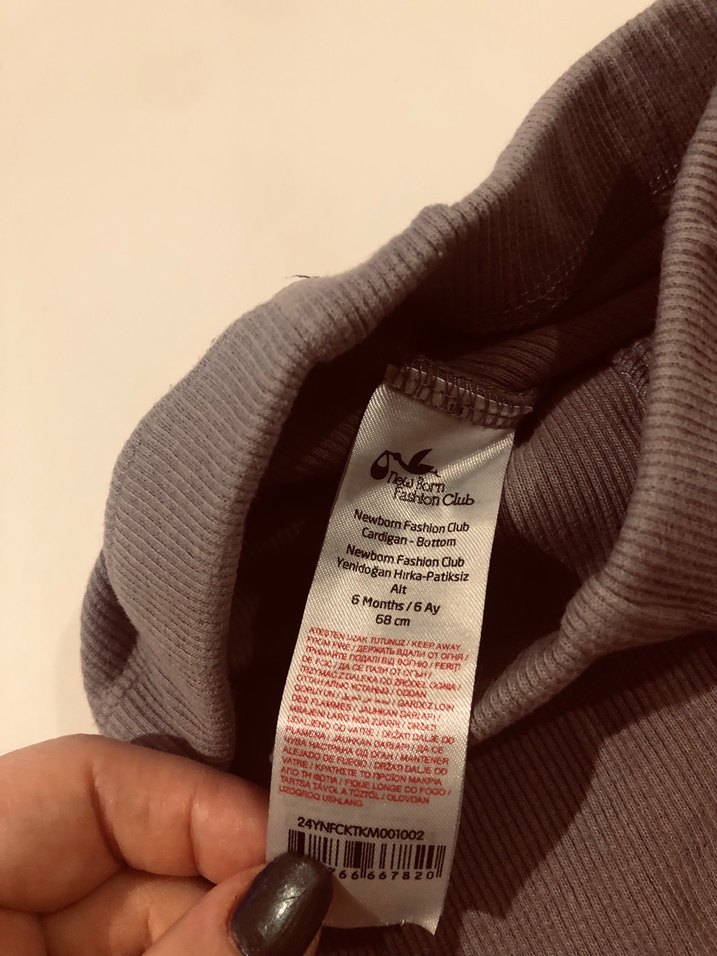 Bebek alt 6 ay kullanılmamış - Görsel 3