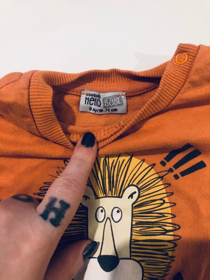Uzun Kollu 2 ADET SWEAT BEBEK - Görsel 4