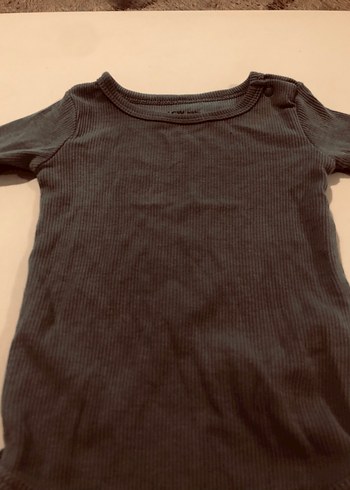 Koyu mavi Uzun Kollu Bebek Çıtçıtlı Body 9-12 ay - Görsel 5