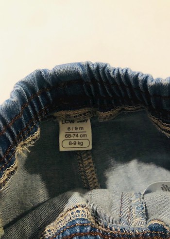 Bebek kışlık kot yumuşak 9-12 ay - Görsel 3