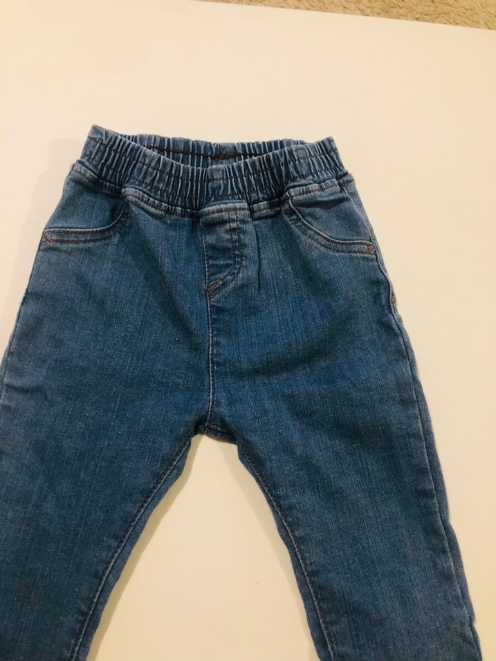 Bebek kışlık kot yumuşak 9-12 ay - Görsel 2