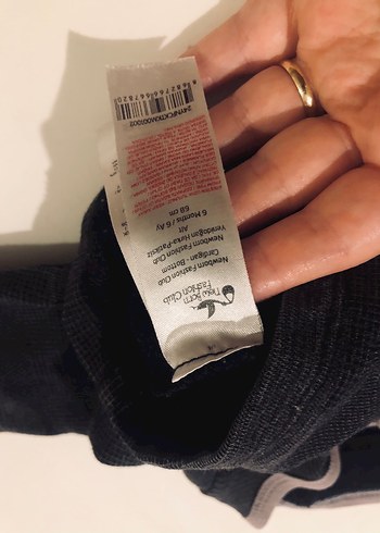 Bebek cıtcıtlı sweat 6 ay - Görsel 5