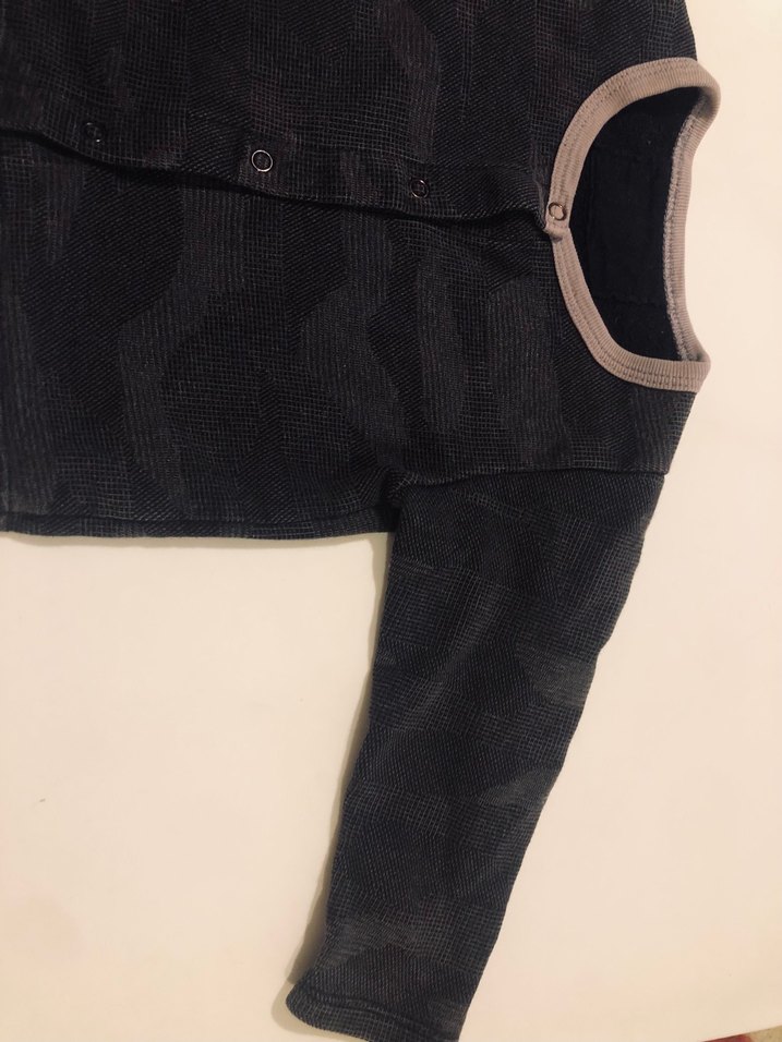 Bebek cıtcıtlı sweat 6 ay - Görsel 3