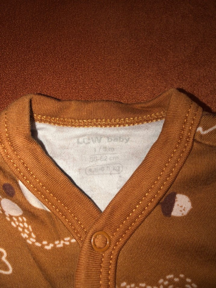 Kahverengi  Bebek Uzun Kollu Tulum - Görsel 3