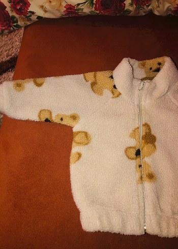 Peluş Fermuarlı mont - Görsel 2