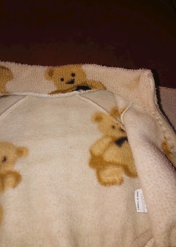 Peluş Fermuarlı mont - Görsel 7