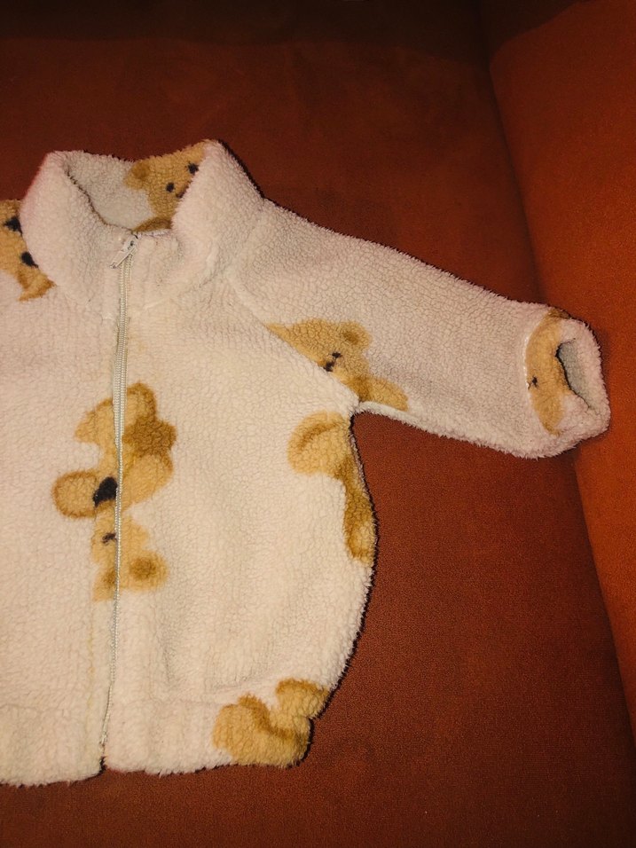 Peluş Fermuarlı mont - Görsel 3