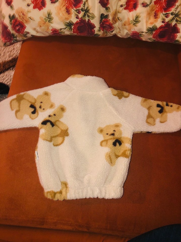 Peluş Fermuarlı mont - Görsel 4