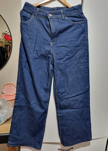 Kemerli Lacivert Denim Kadın Takım - Görsel 10