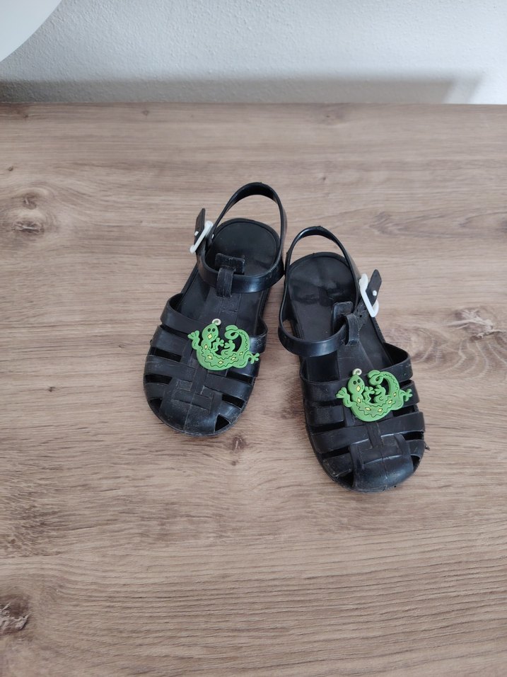 Yeşil Kemerli Erkek Çocuk Sandalet - Görsel 2