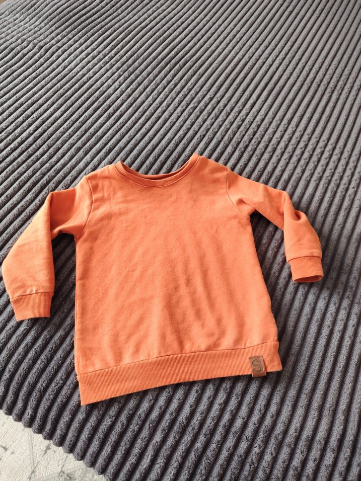 Erkek Çocuk koyu turuncu Uzun Kollu Sweatshirt - Görsel 2