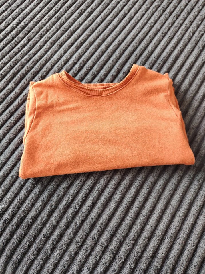 Erkek Çocuk koyu turuncu Uzun Kollu Sweatshirt - Görsel 3