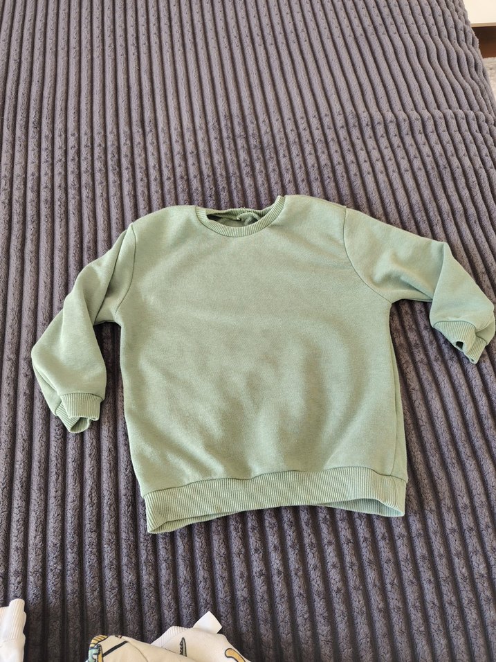 Gri Baskılı Erkek Çocuk Sweatshirt - Görsel 3