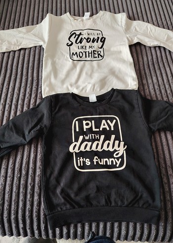 Erkek Çocuk Pamuklu Baskılı Sweatshirt - Görsel 3