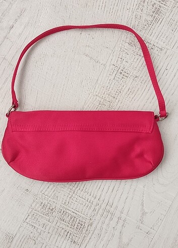 Beden ACCESSORİZE KIRMIZI SATEN BAGET ÇANTA CLUTCH PORTFÖY