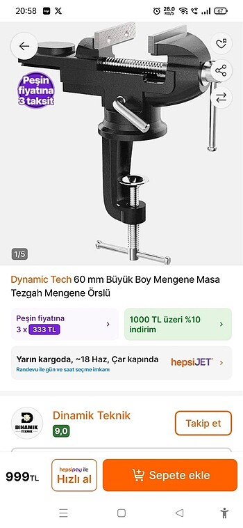 Masa Tipi Mengene