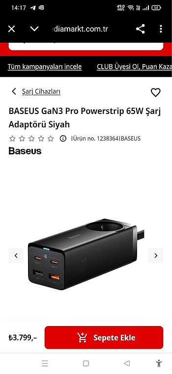 baseus ga3n pro 65w marka