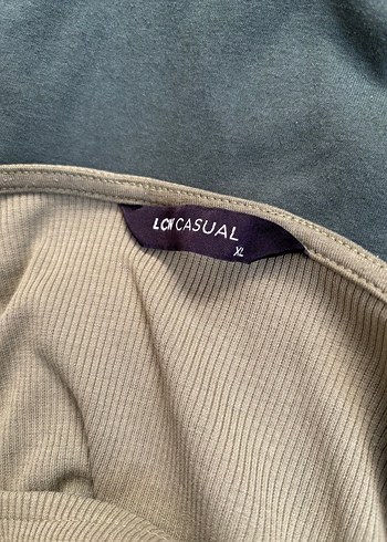 Kadın Haki Uzun Kollu Basic Elbise - Görsel 2