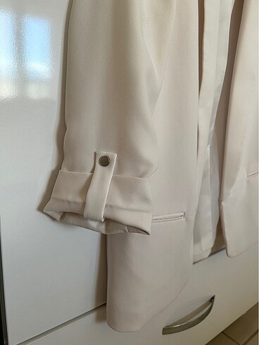38 Beden beyaz Renk Blazer