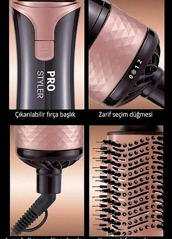 Aprilla 6 başlıklı saç seti - Görsel 3