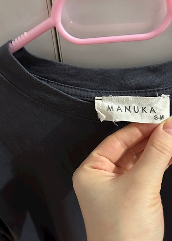 Diğer MANUKA GENİŞ KOL OVERSIZE TSHIRT ANTRASİT