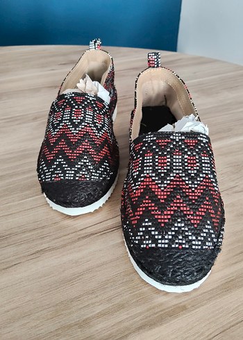 Mudo Marka Bohem Çok Renkli Kadın Espadril - Görsel 2