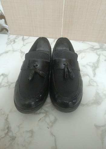 Siyah Erkek Klasik Püsküllü Ayakkabı - Görsel 2