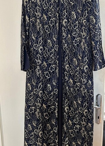 Tesettür elbise kaftan tarzi