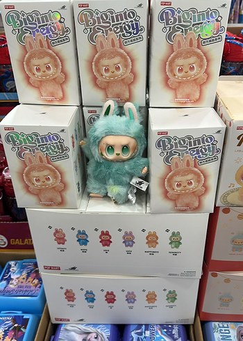 Renkli Pastel Peluş Oyuncak Bunny