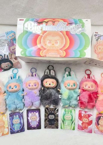 Pastel Renkli Çoklu Peluş Oyuncak Seti