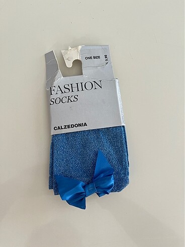 Calzedonia Calzedonia glitter bow fiyonk simli çorap