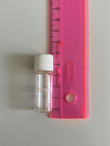 Avon vintage topaze 5 ml cam şişe