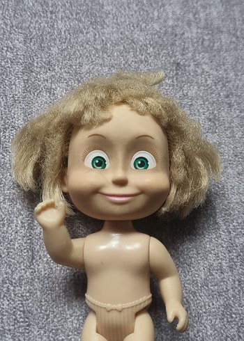 simba maşa ile koca ayı oyuncak bebek - Görsel 3