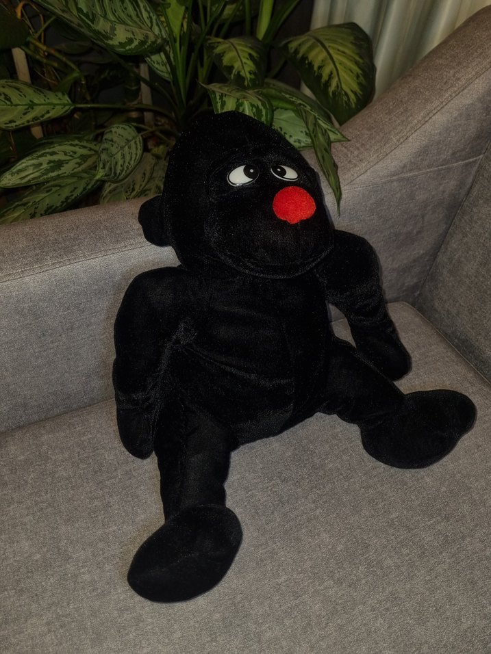 Siyah Peluş Oyuncak Goril - Görsel 2