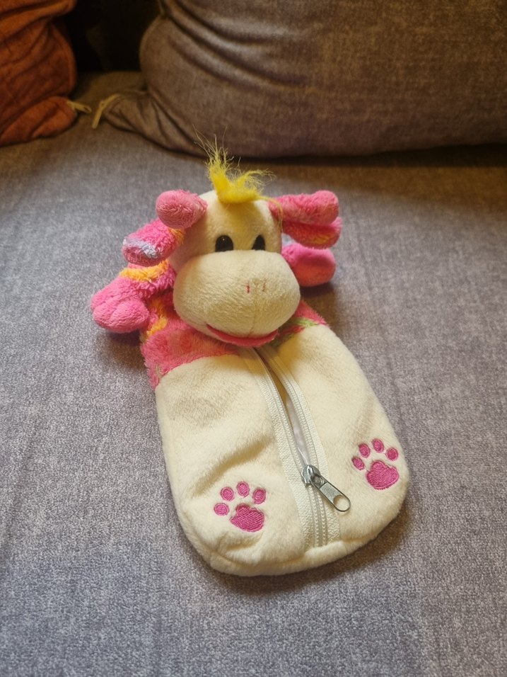 Renkli Pembe Peluş Oyuncak - Görsel 2