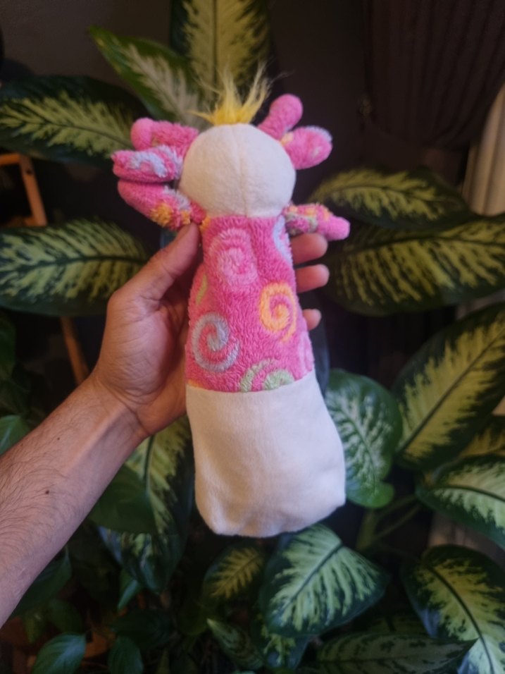 Renkli Pembe Peluş Oyuncak - Görsel 4