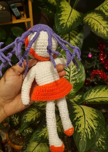 Renkli Örgü Bebek Oyuncak - Görsel 4