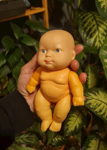 Sarı Pastel Bebek Oyuncak - Görsel 3