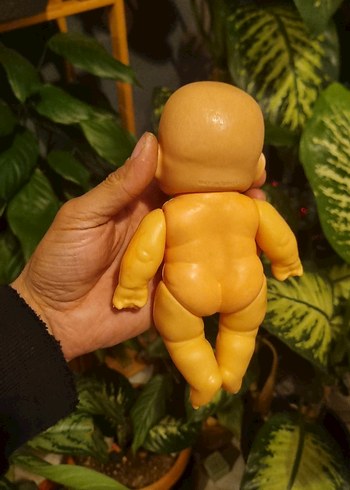 Sarı Pastel Bebek Oyuncak - Görsel 4