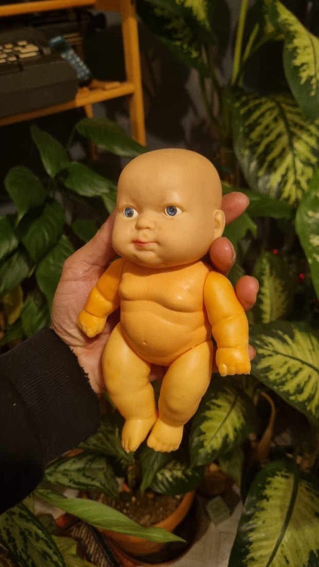 Sarı Pastel Bebek Oyuncak - Görsel 3