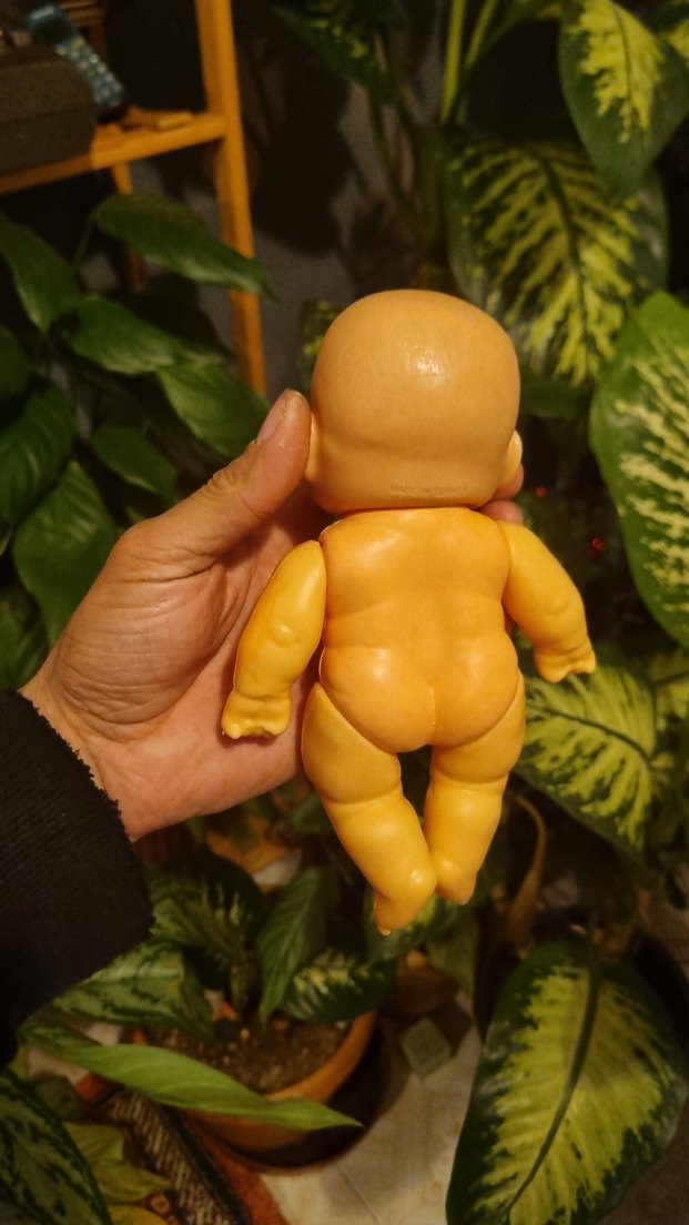 Sarı Pastel Bebek Oyuncak - Görsel 4