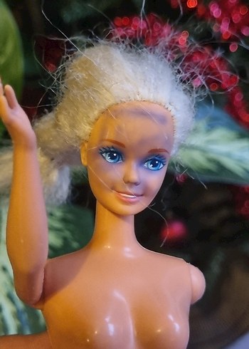 1966 mattel Parlak Bej Renkli Bebek - Görsel 5