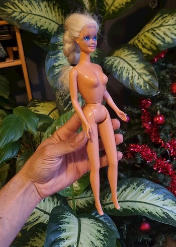 1966 mattel Parlak Bej Renkli Bebek - Görsel 2