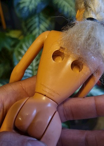 1966 mattel Parlak Bej Renkli Bebek - Görsel 3