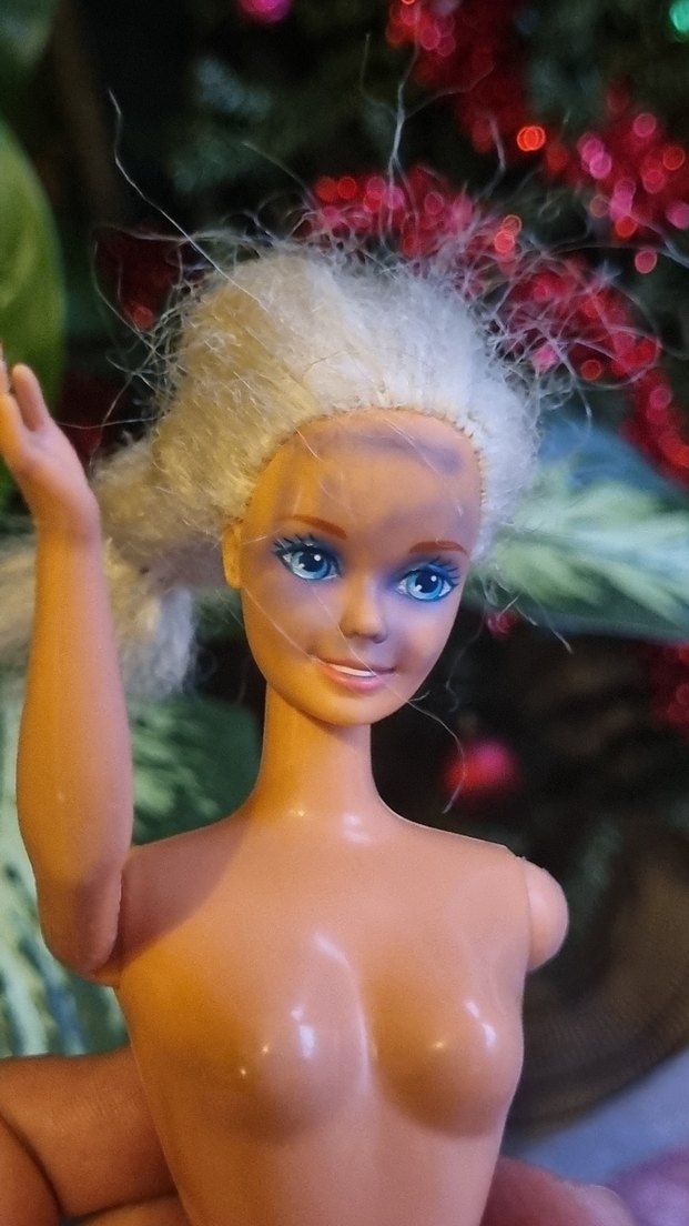 1966 mattel Parlak Bej Renkli Bebek - Görsel 5