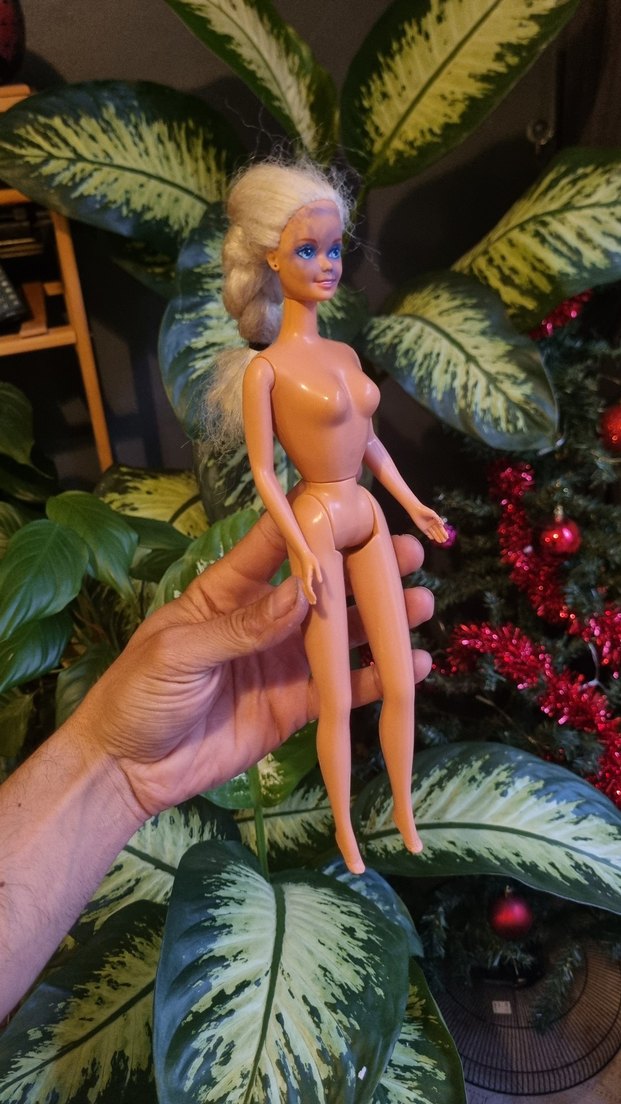 1966 mattel Parlak Bej Renkli Bebek - Görsel 2