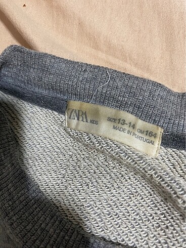 13-14 Yaş Beden Zara sweatshirt