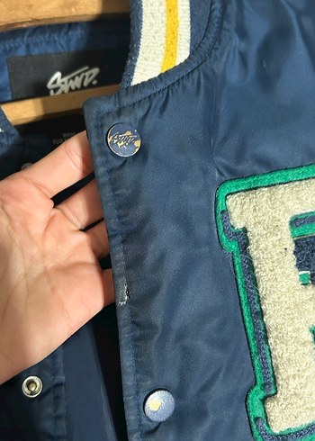 Pull and bear kolej ceket - Görsel 8