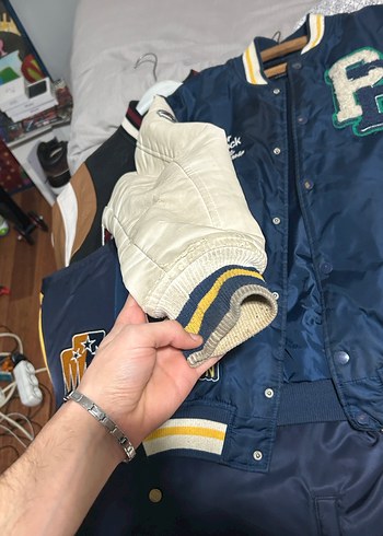 Pull and bear kolej ceket - Görsel 7