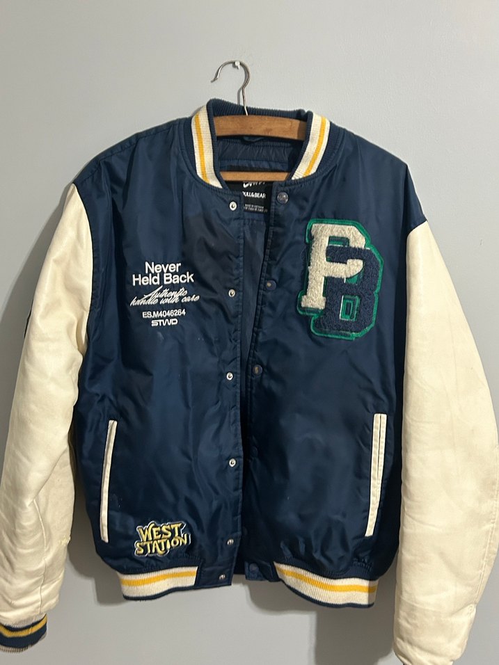 Pull and bear kolej ceket - Görsel 2